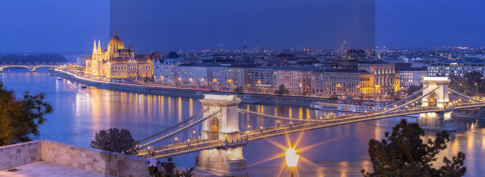 Location shot of Budapest