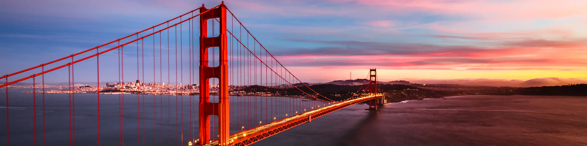 A cityscape of San Francisco, California in the USA featuring iconic elements of San Francisco, California's architectural landmarks.