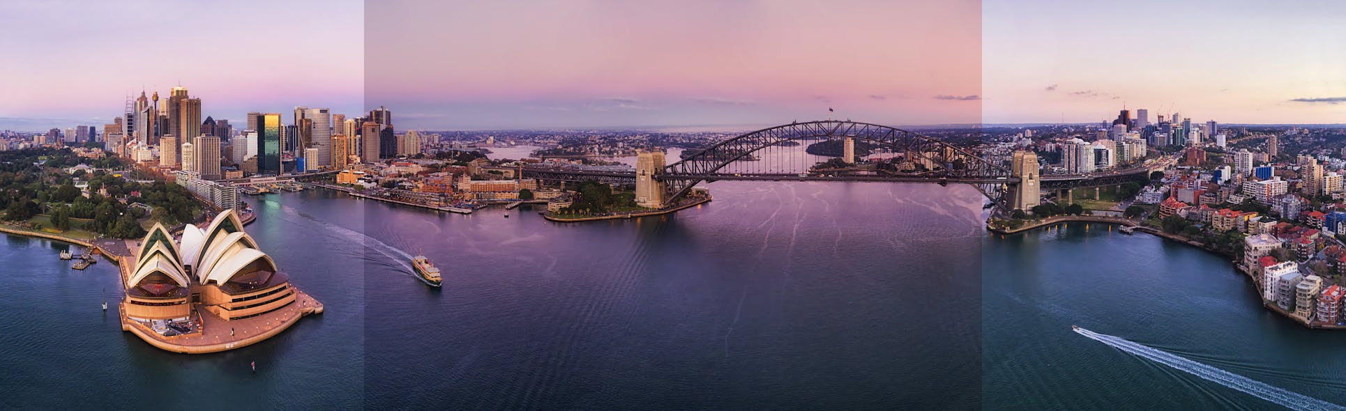 Location shot of Sydney