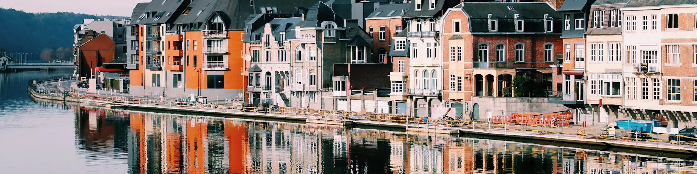 A famous cityscape or landscape of Belgium featuring iconic elements of Belgium's natural beauty or architectural landmarks.