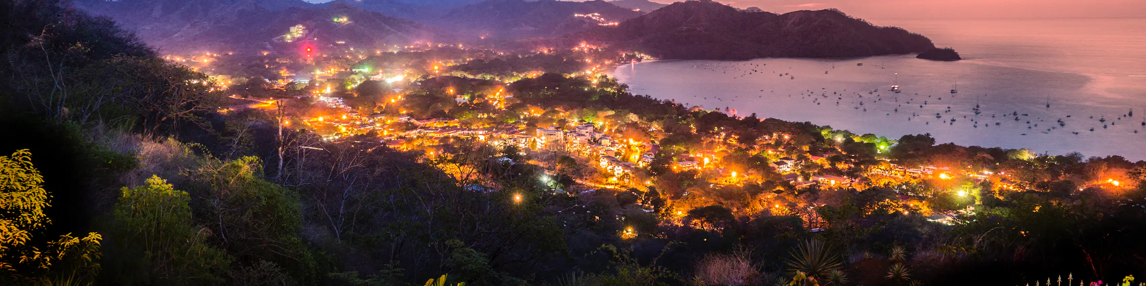 A famous cityscape or landscape of Costa Rica featuring iconic elements of Costa Rica's natural beauty or architectural landmarks.