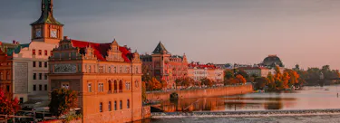A famous cityscape or landscape of Czech Republic featuring iconic elements of Czech Republic's natural beauty or architectural landmarks.