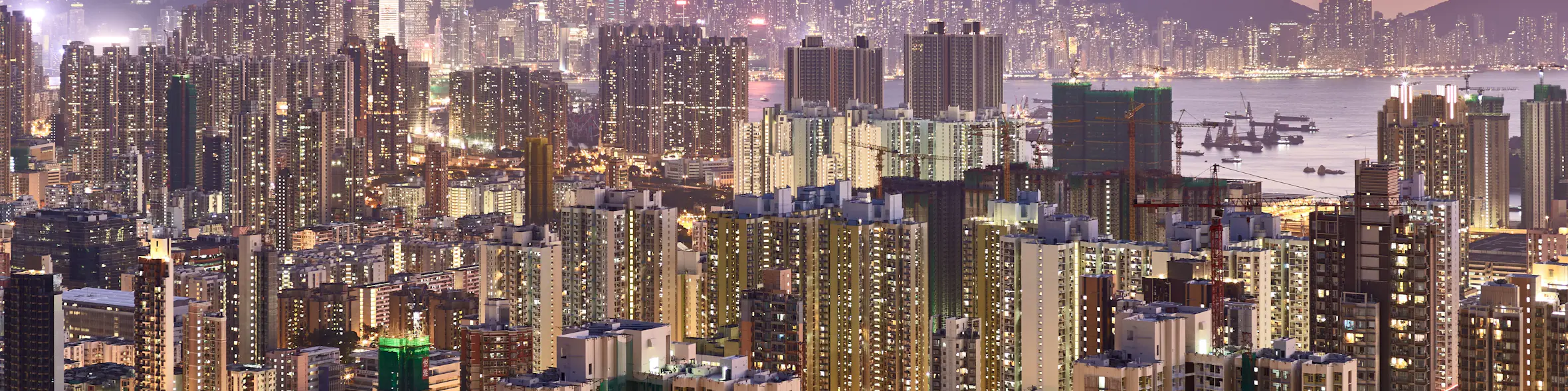 A famous cityscape or landscape of Hong Kong featuring iconic elements of Hong Kong's natural beauty or architectural landmarks.