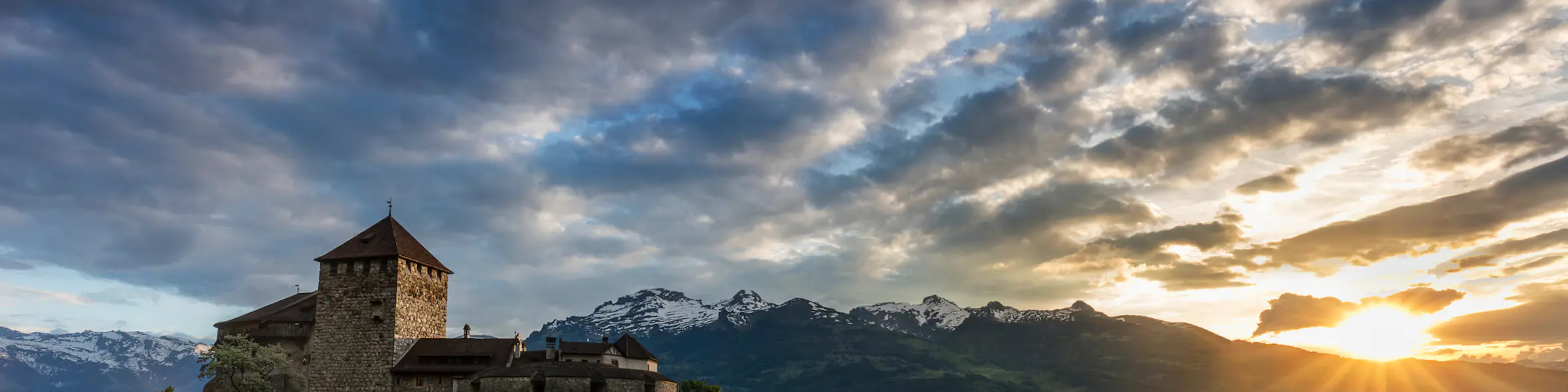 A famous cityscape or landscape of Liechtenstein featuring iconic elements of Liechtenstein's natural beauty or architectural landmarks.