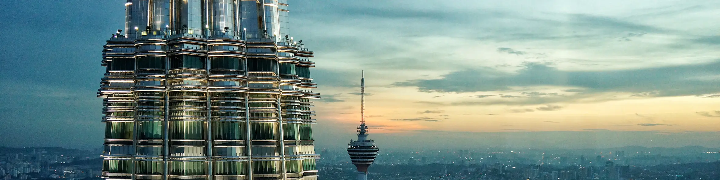A famous cityscape or landscape of Malaysia featuring iconic elements of Malaysia's natural beauty or architectural landmarks.