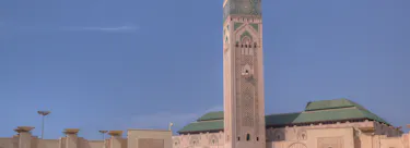 A famous cityscape or landscape of Morocco featuring iconic elements of Morocco's natural beauty or architectural landmarks.