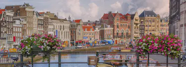 A famous cityscape or landscape of the Netherlands featuring iconic elements of the Netherlands's natural beauty or architectural landmarks.