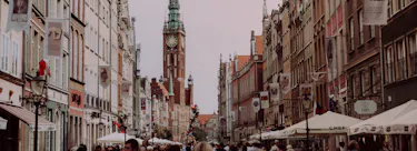 A famous cityscape or landscape of Poland featuring iconic elements of Poland's natural beauty or architectural landmarks.