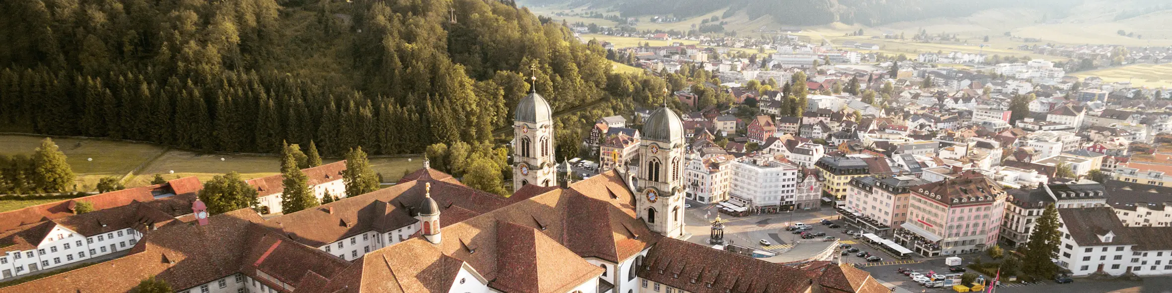 A famous cityscape or landscape of Switzerland featuring iconic elements of Switzerland's natural beauty or architectural landmarks.