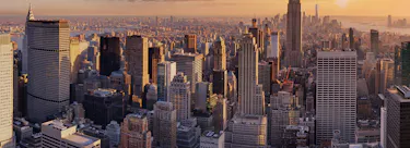 A famous cityscape or landscape of the USA featuring iconic elements of the USA's natural beauty or architectural landmarks.