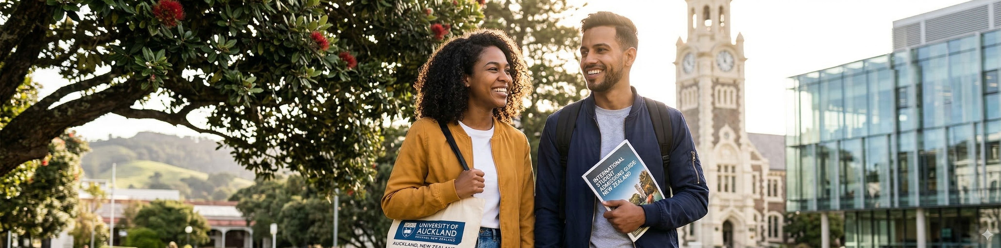 New Zealand: How university applications work
