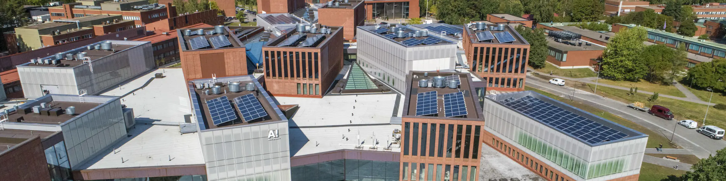 Aalto University campus view