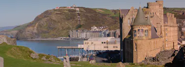 Aberystwyth University campus view