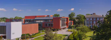 Adelphi University campus view