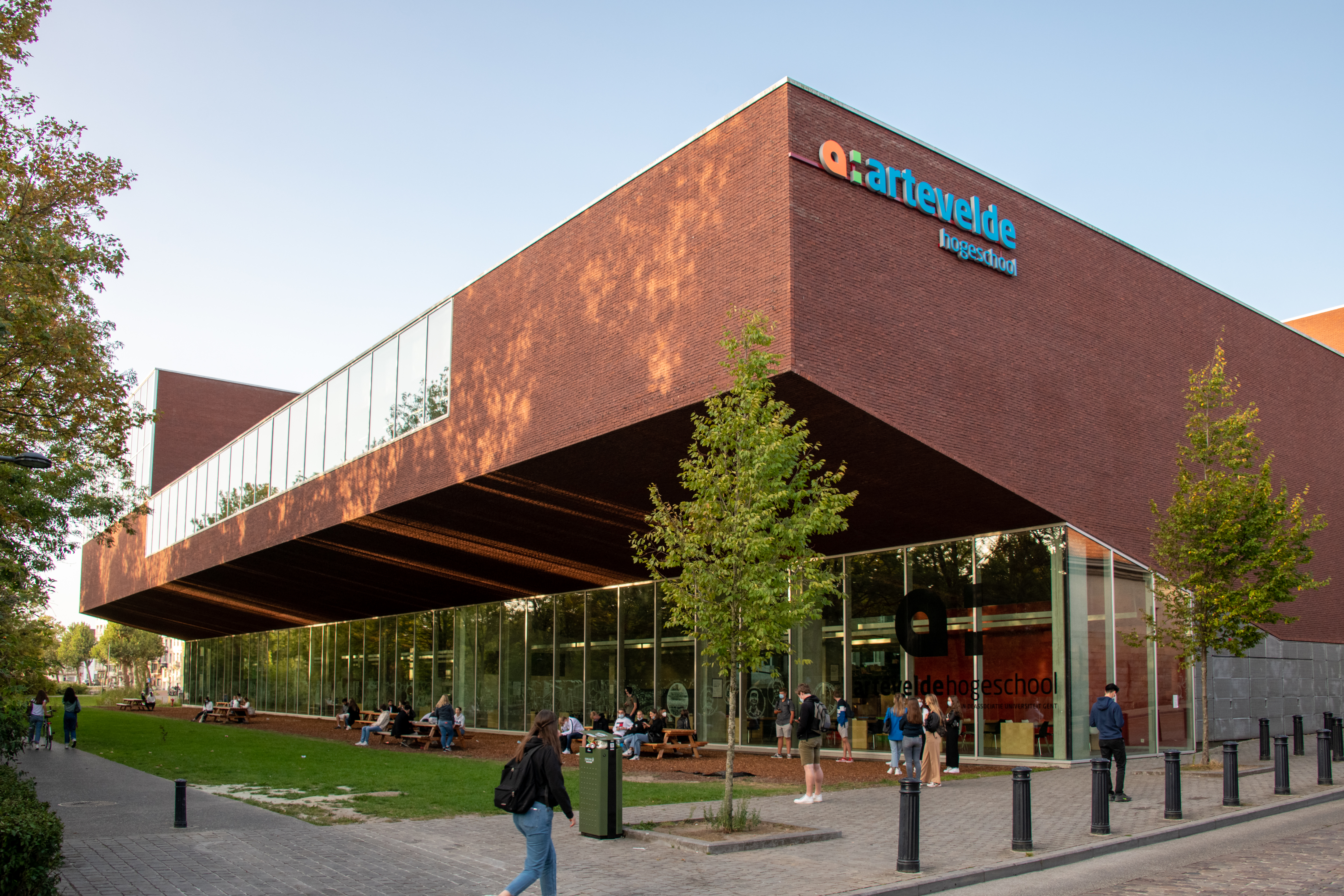 Artevelde University of Applied Sciences campus view