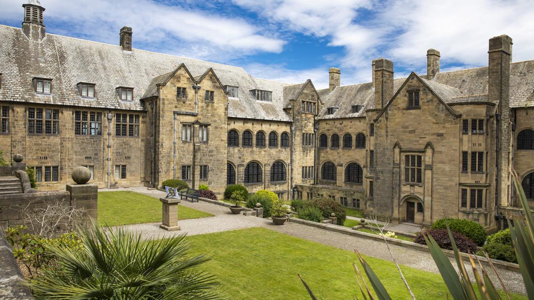 Bangor University campus view