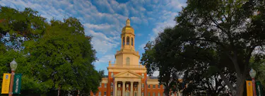 Baylor University campus view