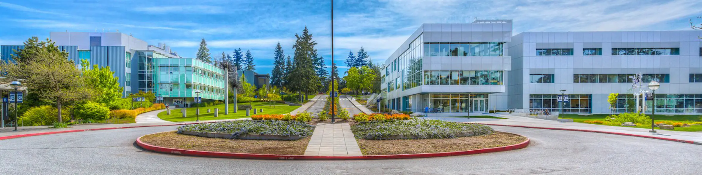 Bellevue College campus view