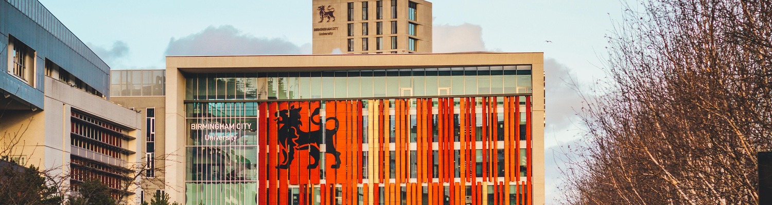 Birmingham City University campus view