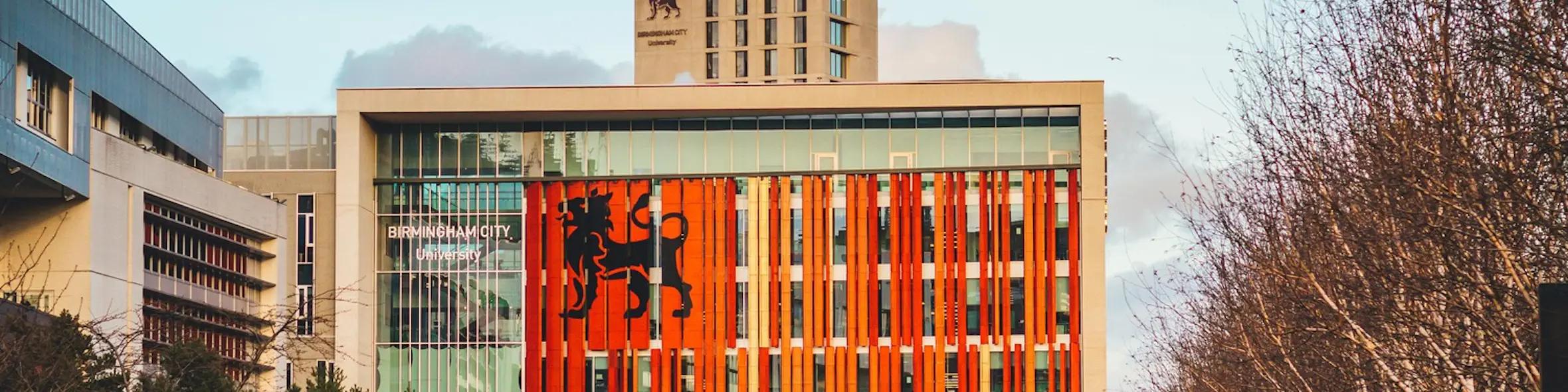 Birmingham City University campus view