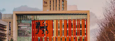 Birmingham City University campus view