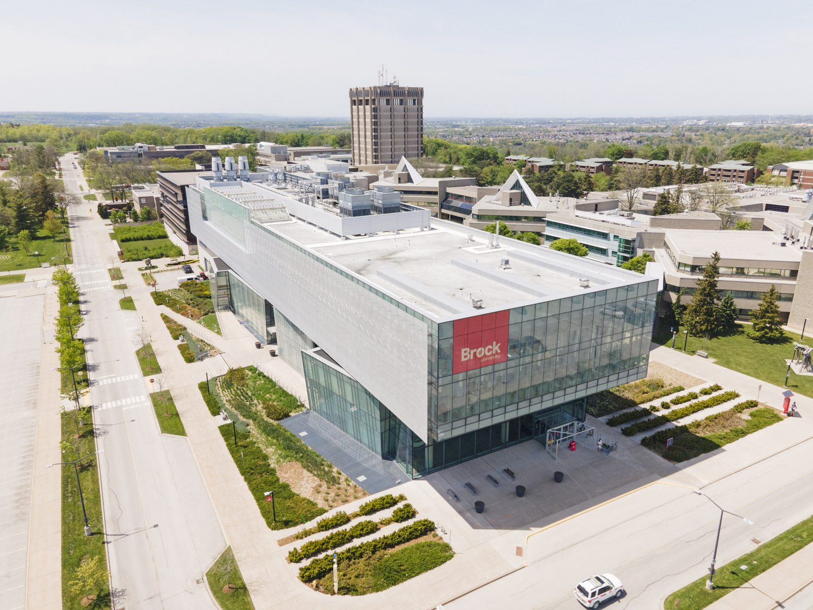 Brock University campus view