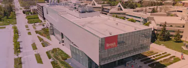 Brock University campus view