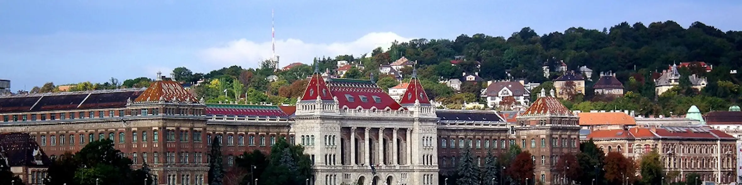 Budapest University of Economics and Business campus view