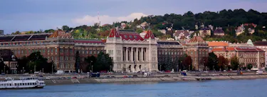 Budapest University of Economics and Business campus view