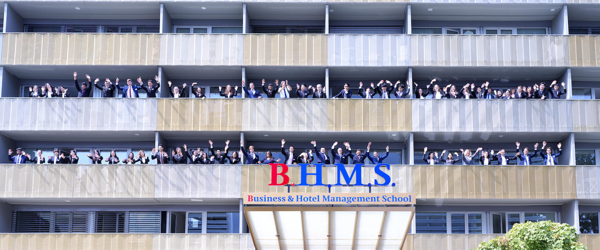 Business and Hotel Management School campus view