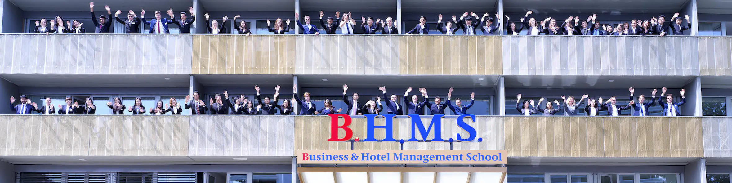 Business and Hotel Management School campus view