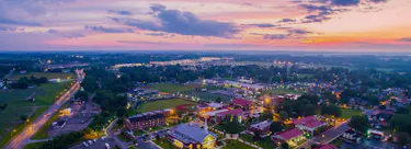 Campbellsville University campus view