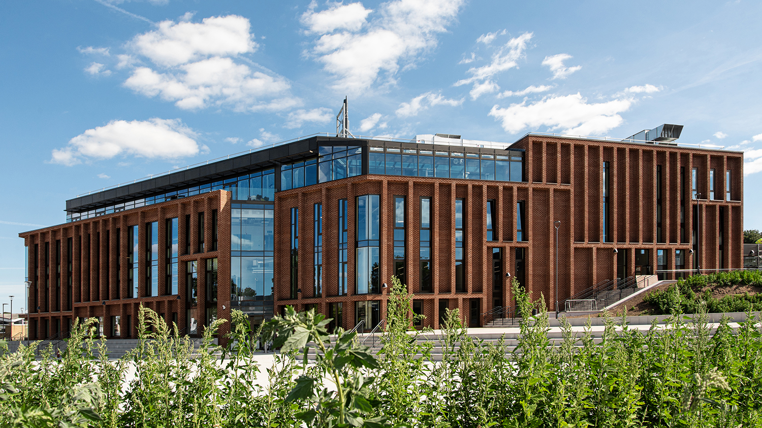 Canterbury Christ Church University campus view