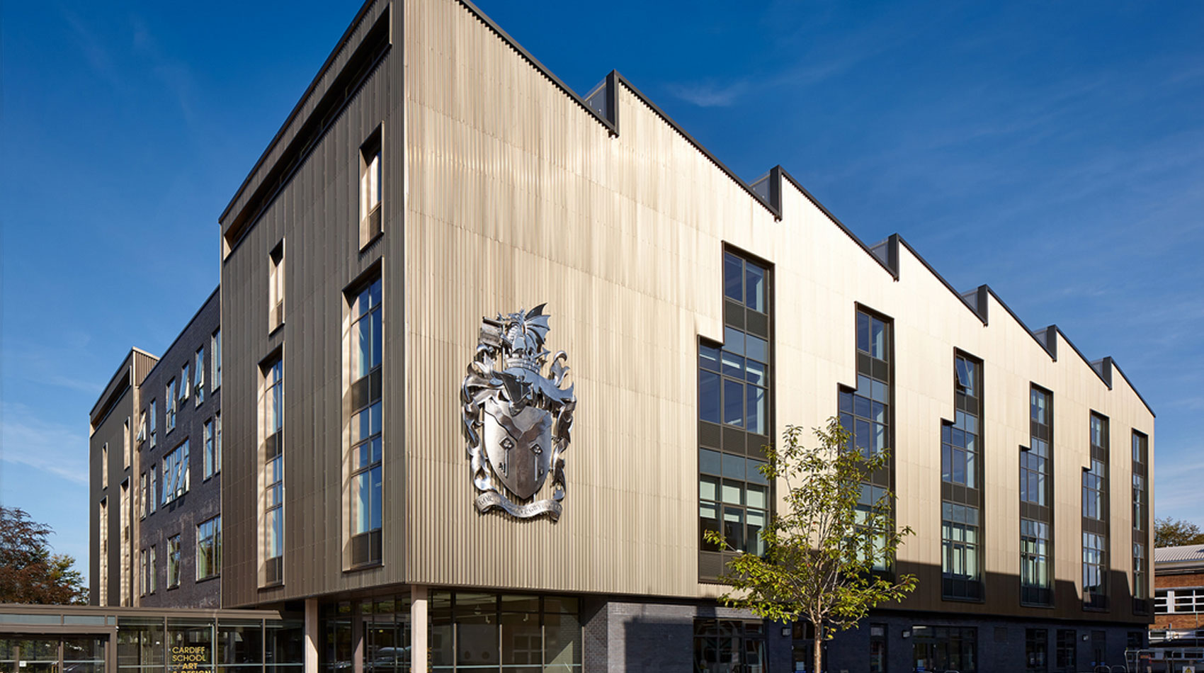 Cardiff Metropolitan University campus view