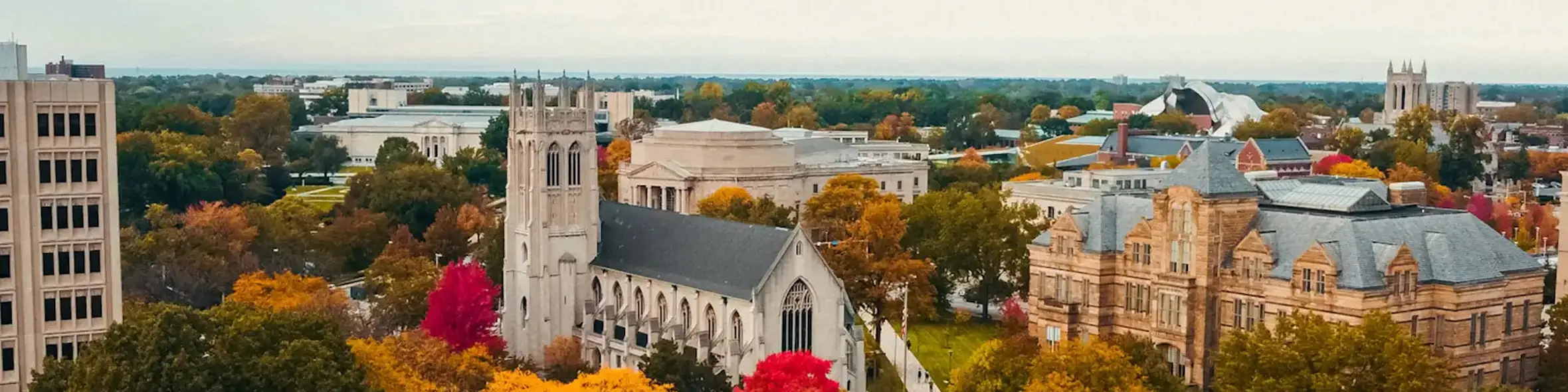 Case Western Reserve University campus view