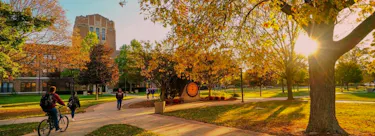Central Michigan University campus view