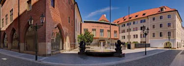 Charles University campus view