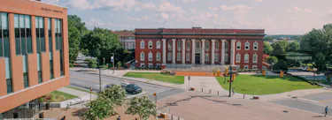 Clemson University campus view