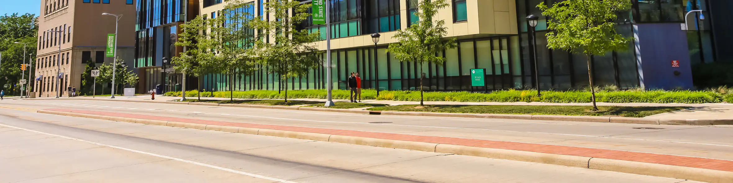Cleveland State University campus view
