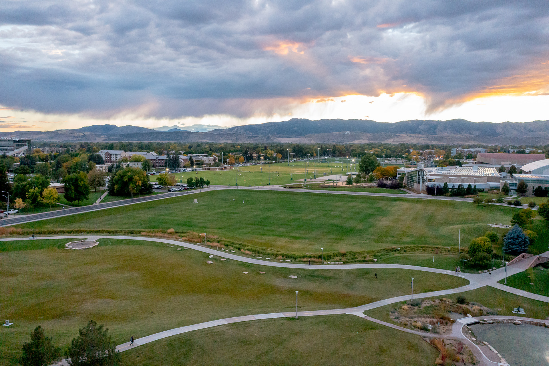 Colorado State University campus view