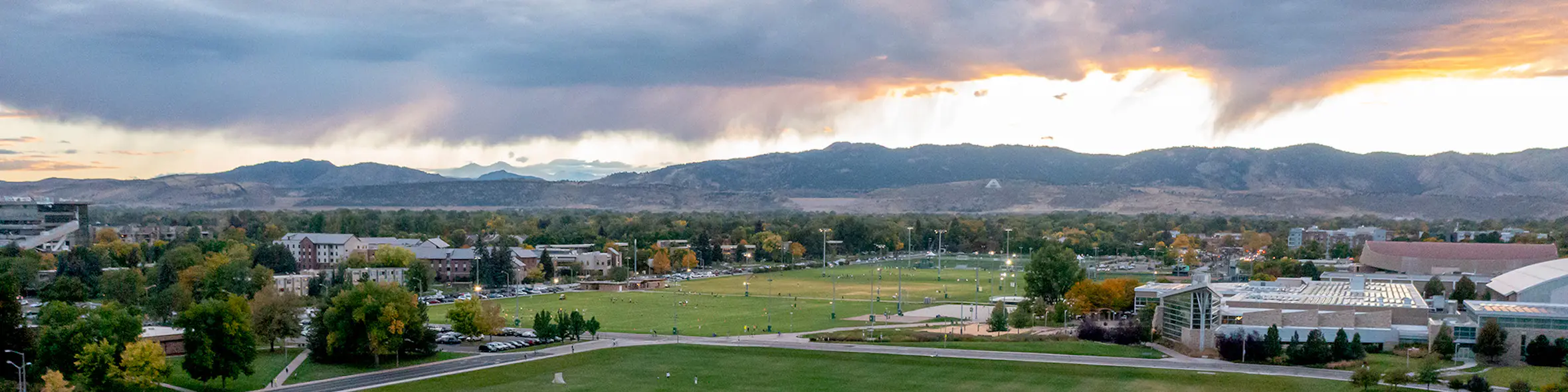 Colorado State University campus view