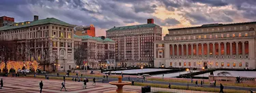 Columbia University campus view