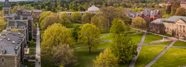 Cornell University campus view