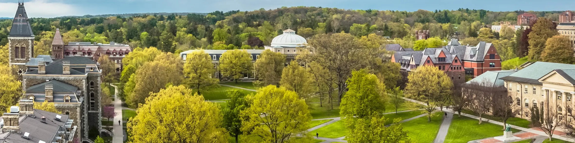 Cornell University campus view