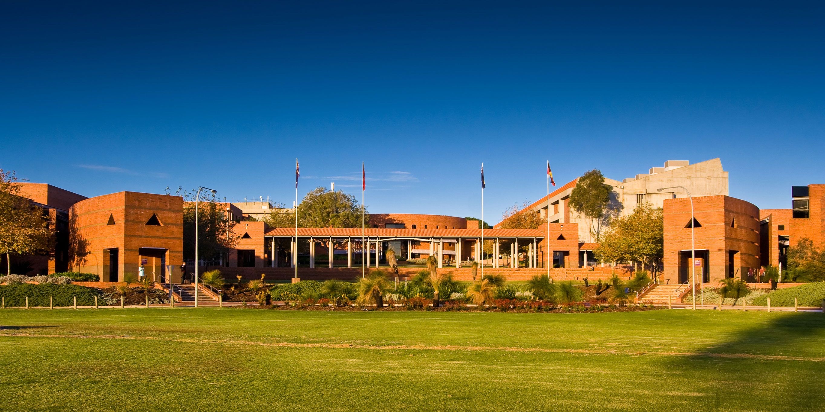 Curtin University campus view