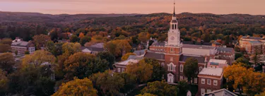 Dartmouth College campus view