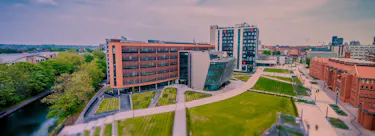 De Montfort University campus view