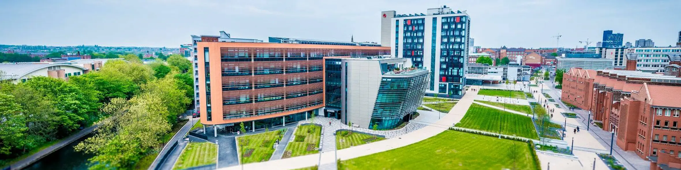 De Montfort University campus view