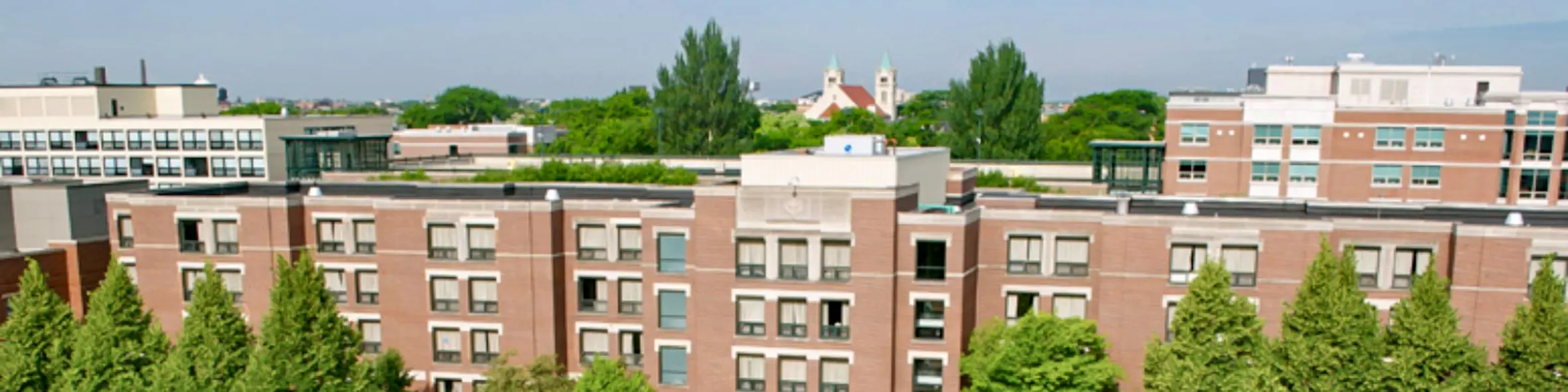 DePaul University campus view