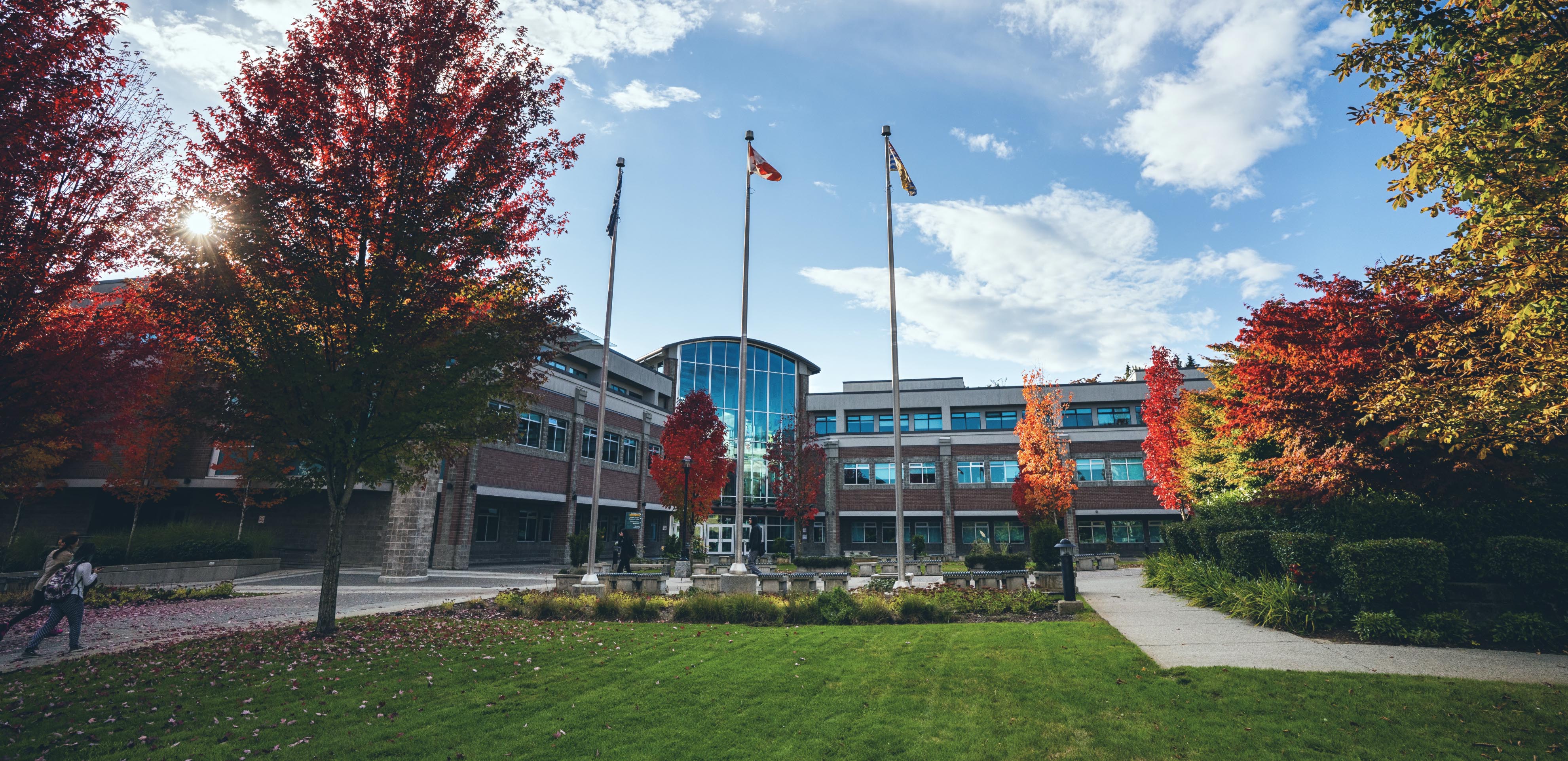 Douglas College campus view